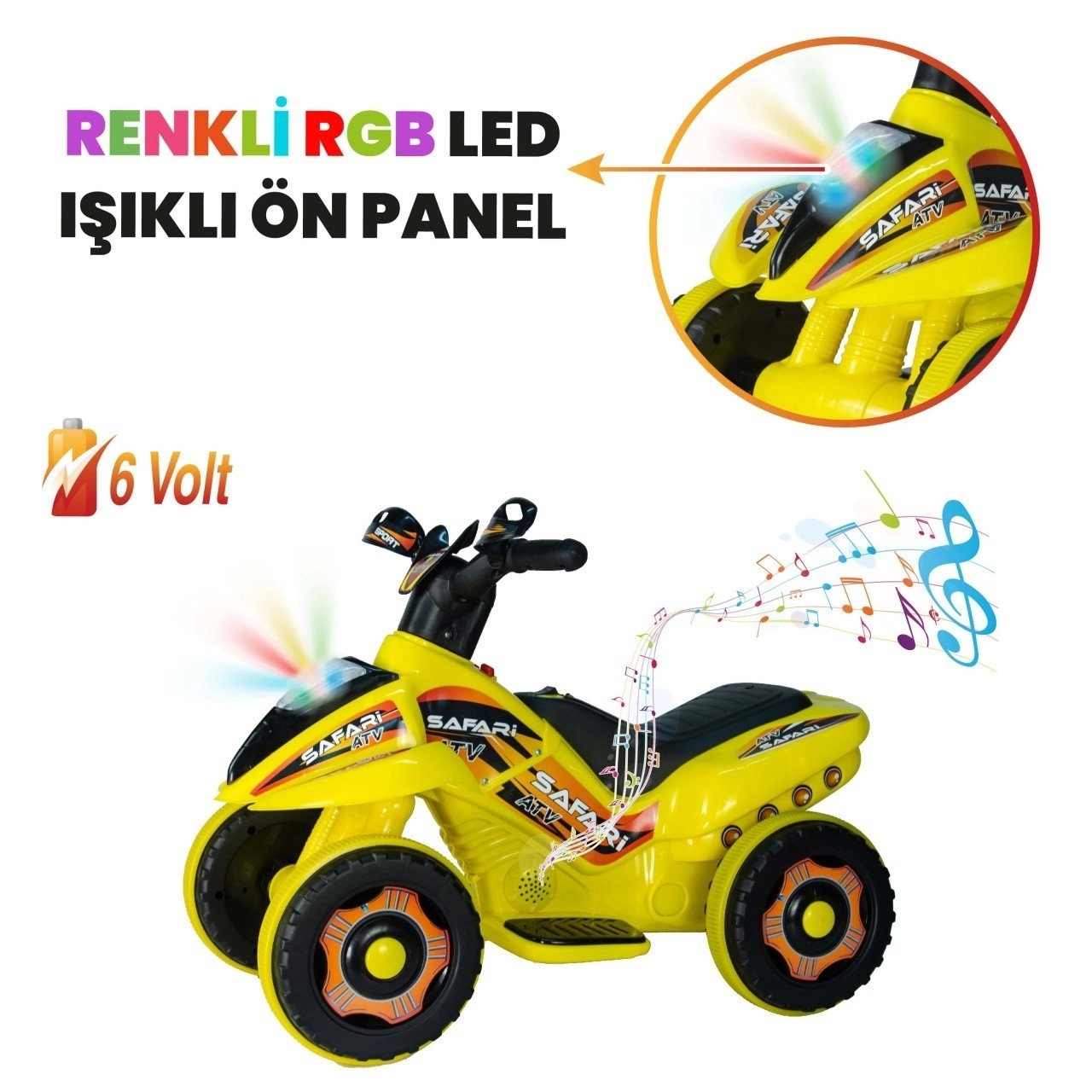VaVbaby%20Crazy%20Cross%20Akülü%20Motor%20ATV%206v%20Sarı